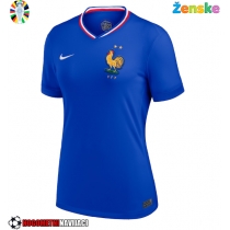 Ženske Nogometnih dresov Francija Domači EP 2024 Kratki rokavi